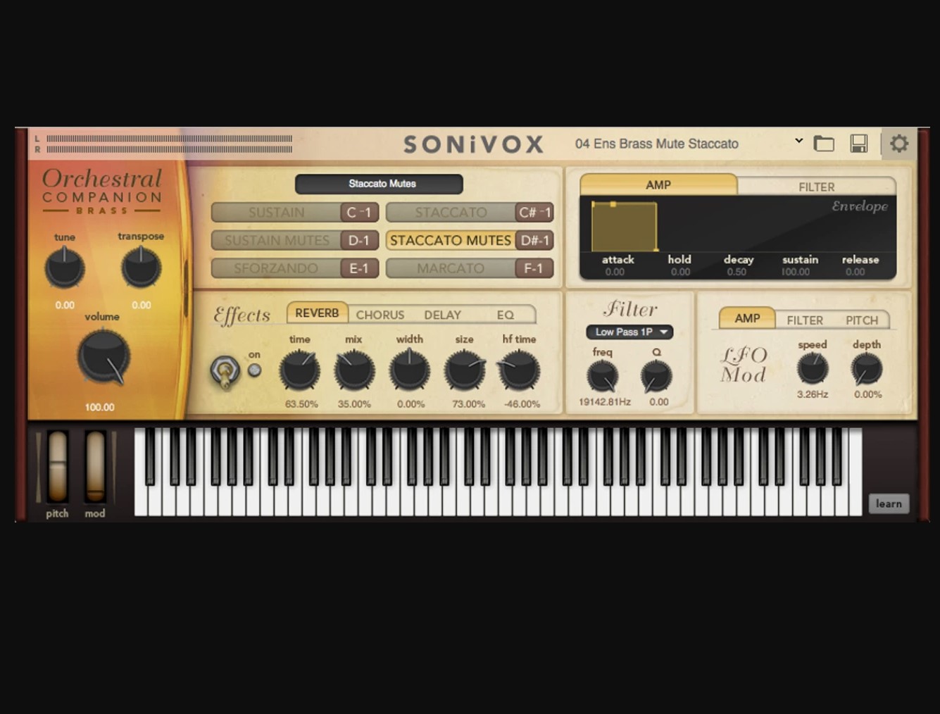 SONiVOX Orchestral Companion - Brass